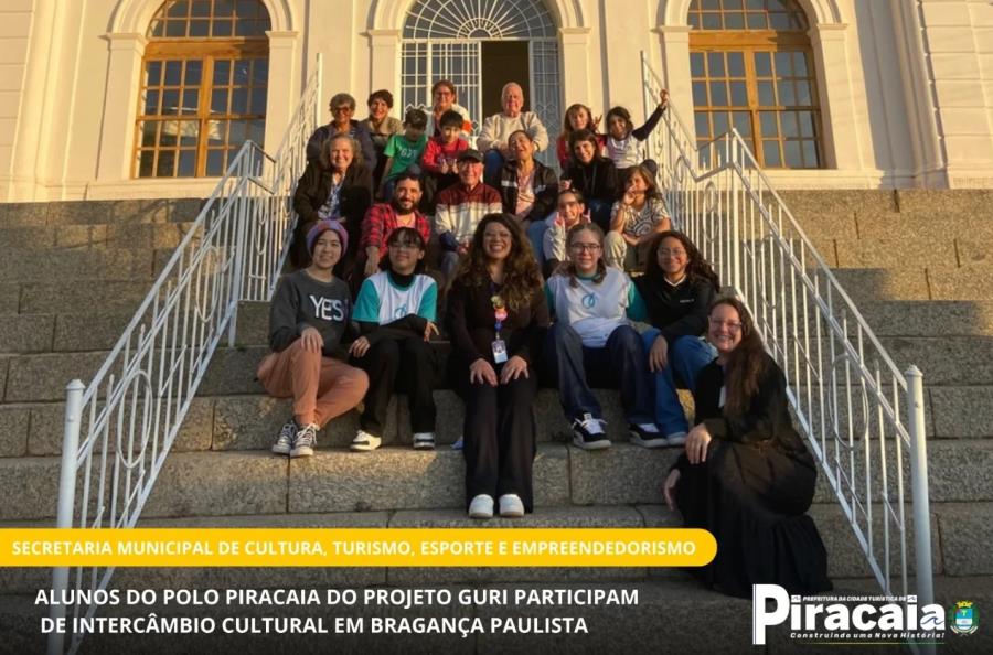 Alunos do Polo Piracaia do Projeto Guri Participam de Intercâmbio Cultural em Bragança Paulista !