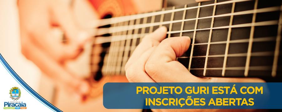 Projeto Guri está com inscrições abertas
