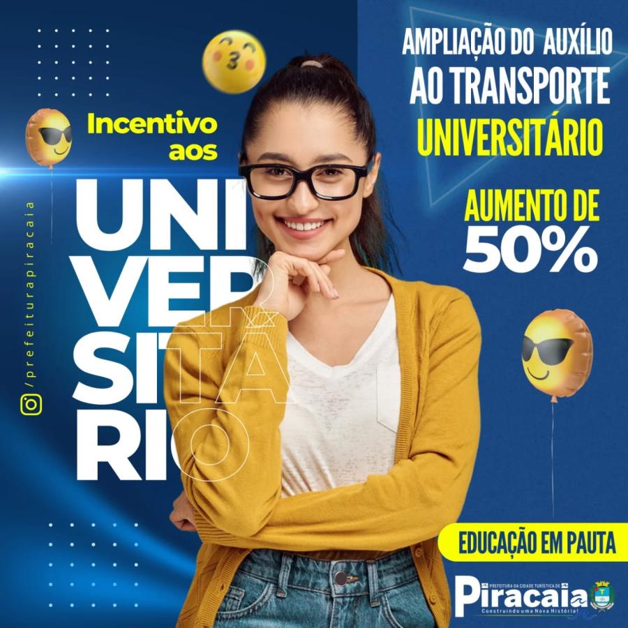 Ampliação do Auxilio ao Transporte Universitário