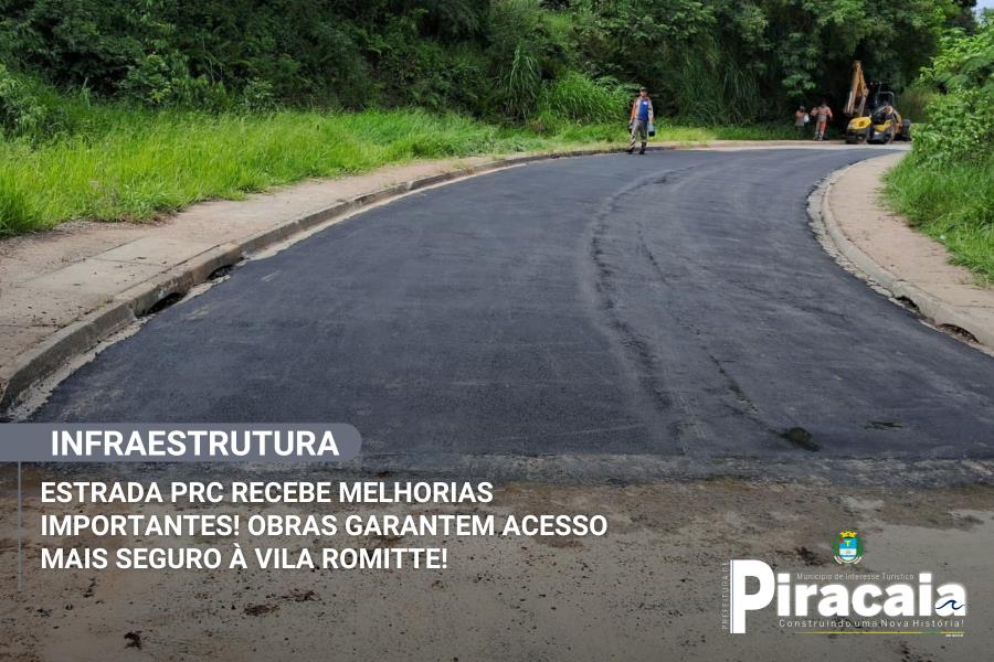 Estrada PRC recebe melhorias!
