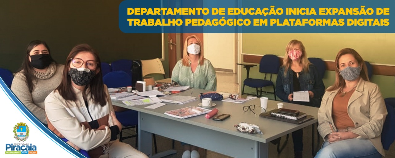 Departamento de Educação inicia expansão de trabalho pedagógico em plataformas digitais