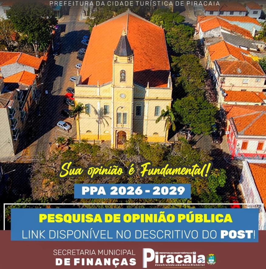 Pesquisa de Opinião Pública !