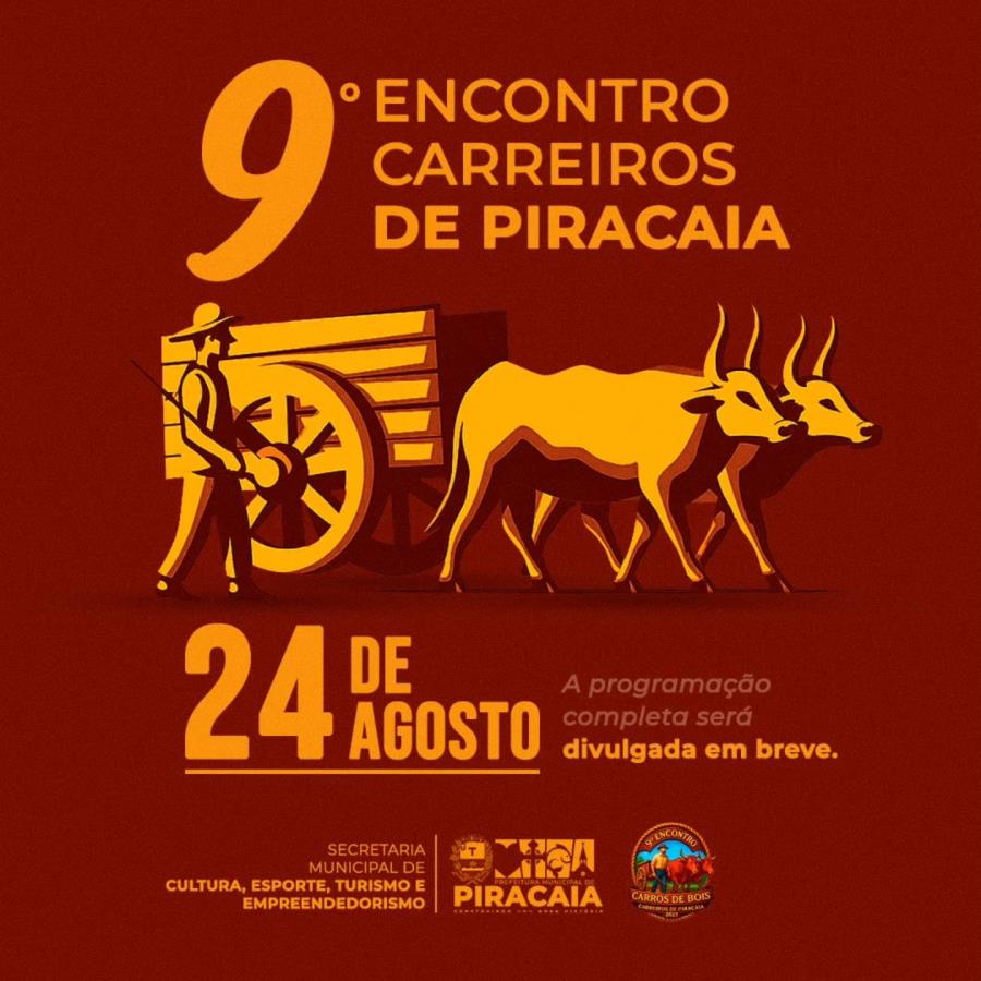 9° ENCONTRO DE CARREIROS SERÁ NO DIA 24 DE AGOSTO !