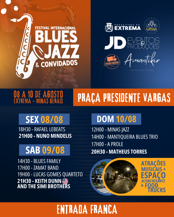 O Festival Internacional Blues Jazz e Convidado