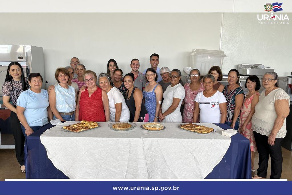 CURSO DE SALGADOS ASSADOS É CONCLUÍDO COM EXCELENTE PARTICIPAÇÃO