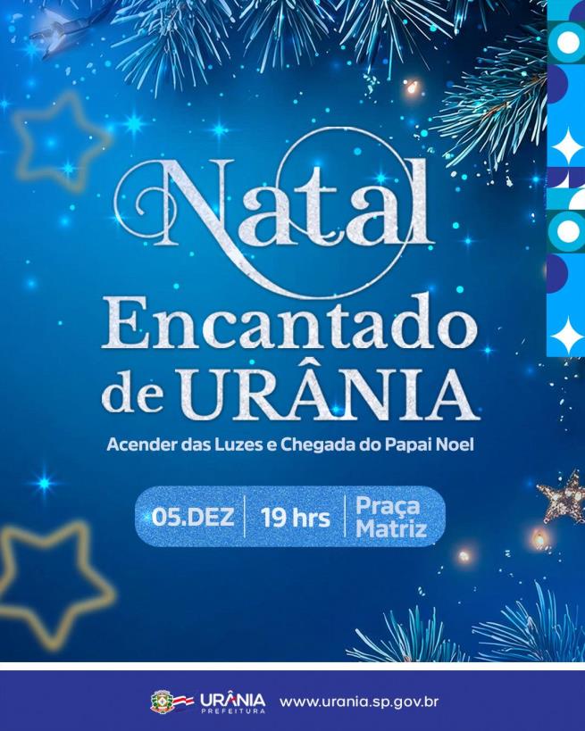NATAL ENCANTADO DE URÂNIA