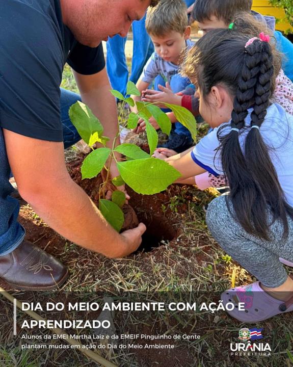 DIA DO MEIO AMBIENTE COM AÇÃO E APRENDIZADO