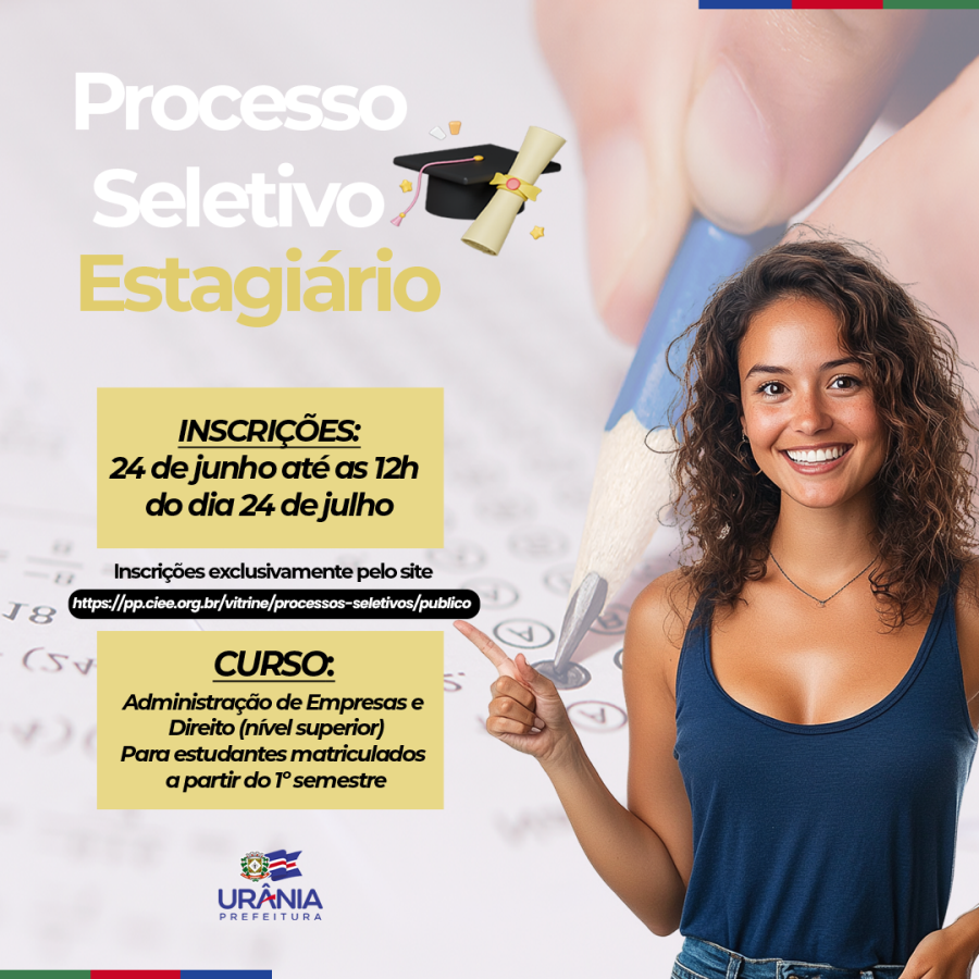 PROCESSO SELETIVO DE ESTÁGIO – EDITAL Nº 01/2025