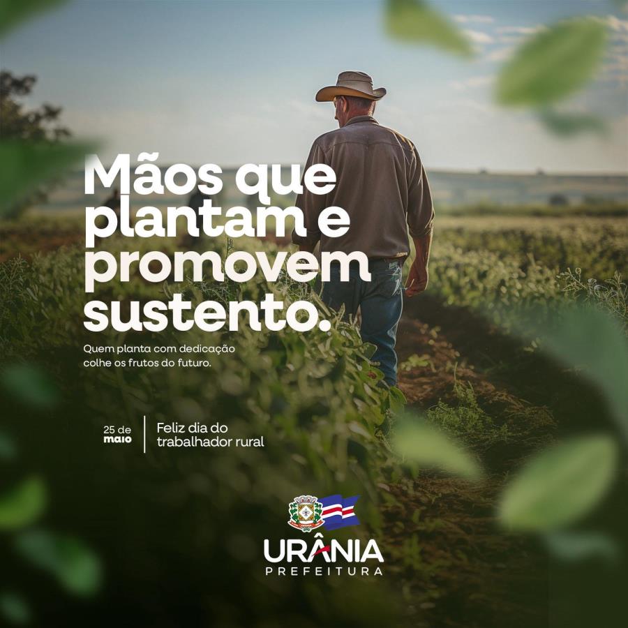MÃOS QUE PLANTAM E PROMOVEM SUSTENTO
