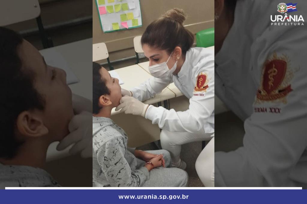PREFEITURA DE URÂNIA INICIA AÇÃO ODONTOLÓGICA NAS ESCOLAS ESTADUAIS E MUNICIPAIS