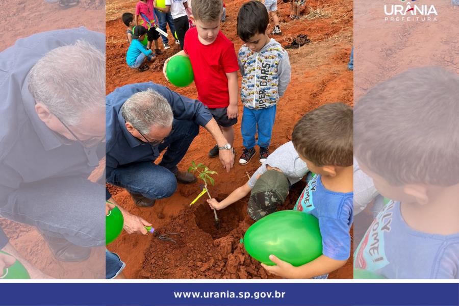 DIA DA ÁRVORE É CELEBRADO COM ATIVIDADES DE EDUCAÇÃO AMBIENTAL