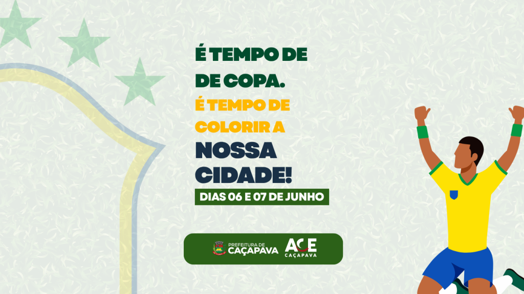 Copa do Mundo: população é convidada para participar da tradicional pintura das ruas