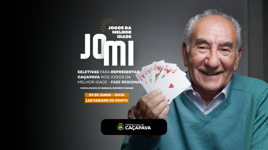 Seletiva para os Jogos da Melhor Idade (JOMI) 2026