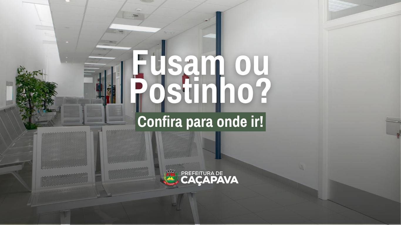 FUSAM ou Postinho? Entenda a diferença e saiba para onde ir em cada situação