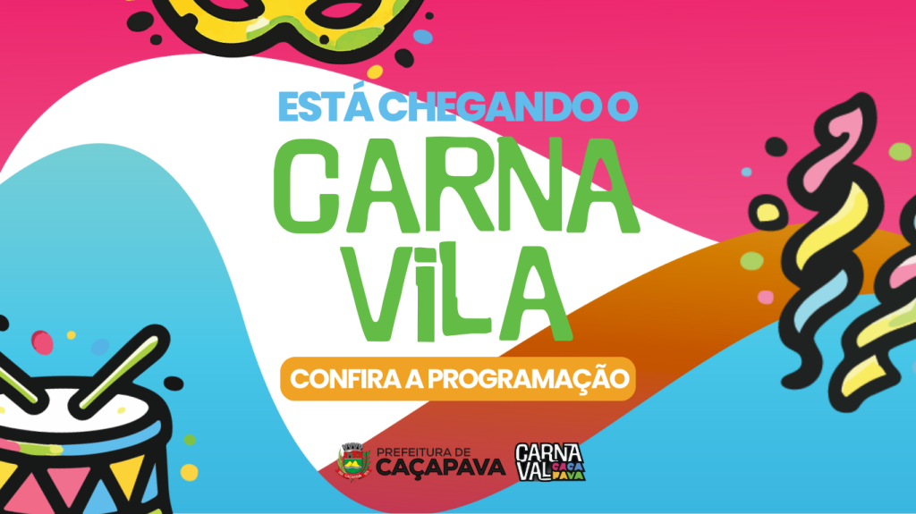 Carnavila 2026 terá programação gratuita na Vila Menino Jesus