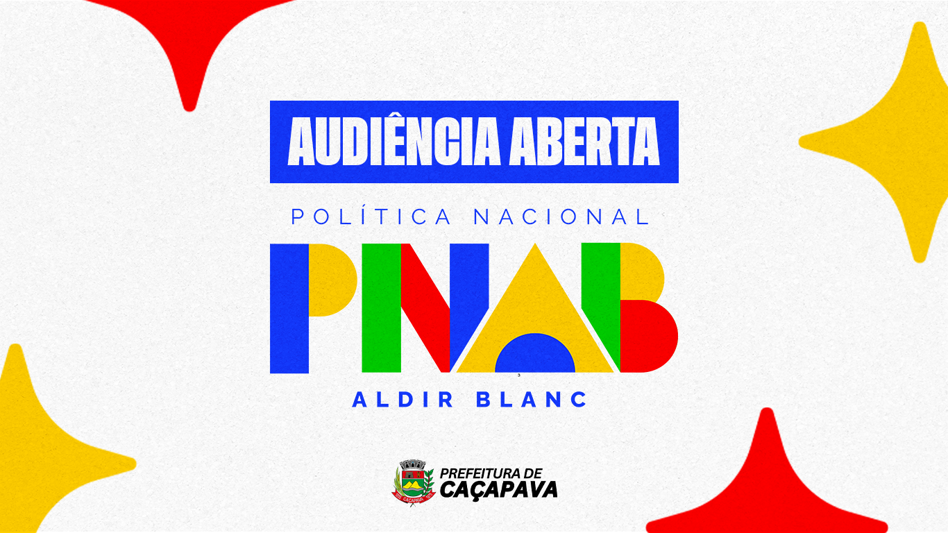 Audiência Aberta sobre a Política Nacional Aldir Blanc – PNAB 2025 acontece no dia 16 de julho