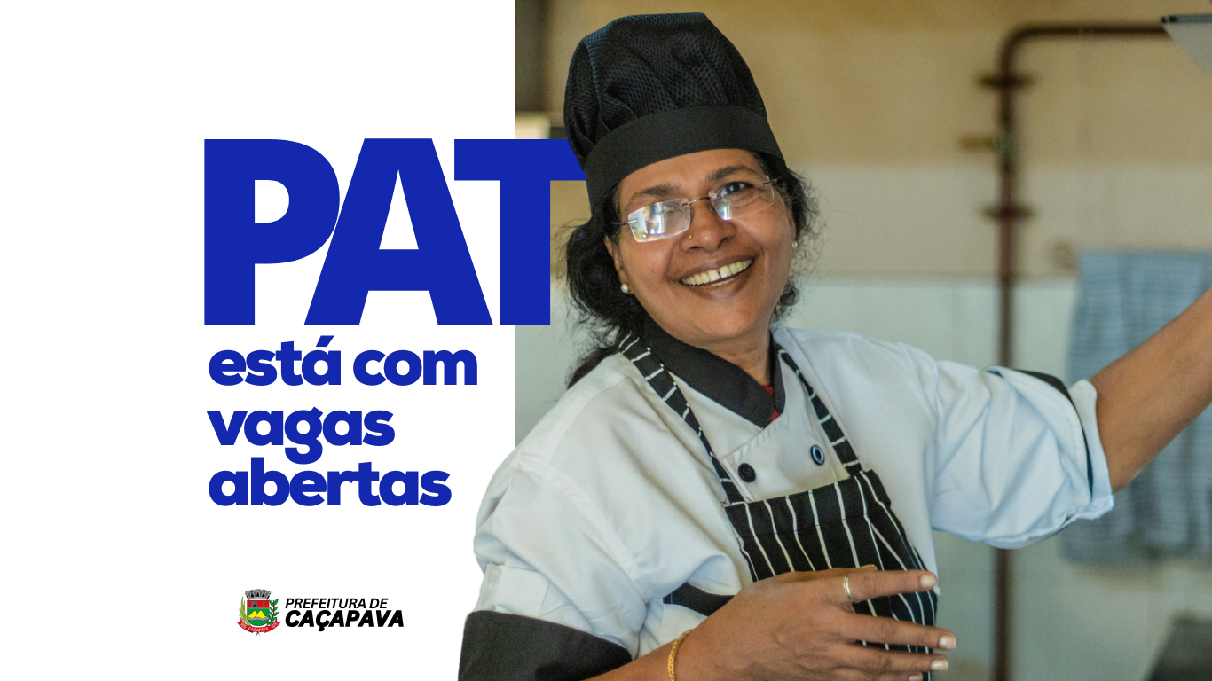 PAT de Caçapava divulga novas oportunidades de emprego