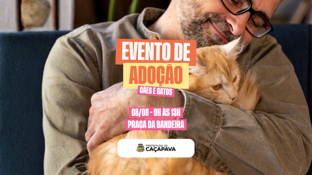 Evento de Adoção de Animais acontece neste sábado (08)