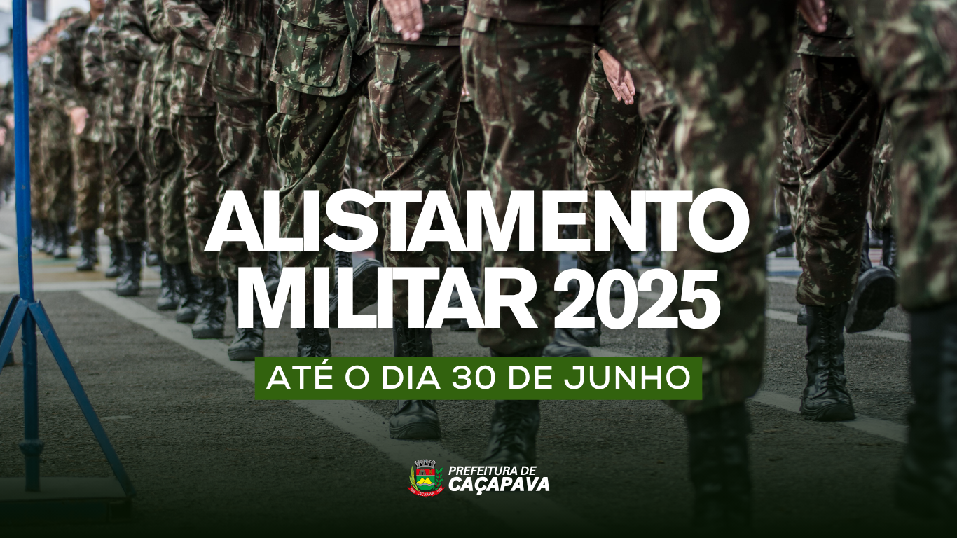 Jovens devem realizar o Alistamento Militar até 30 de junho