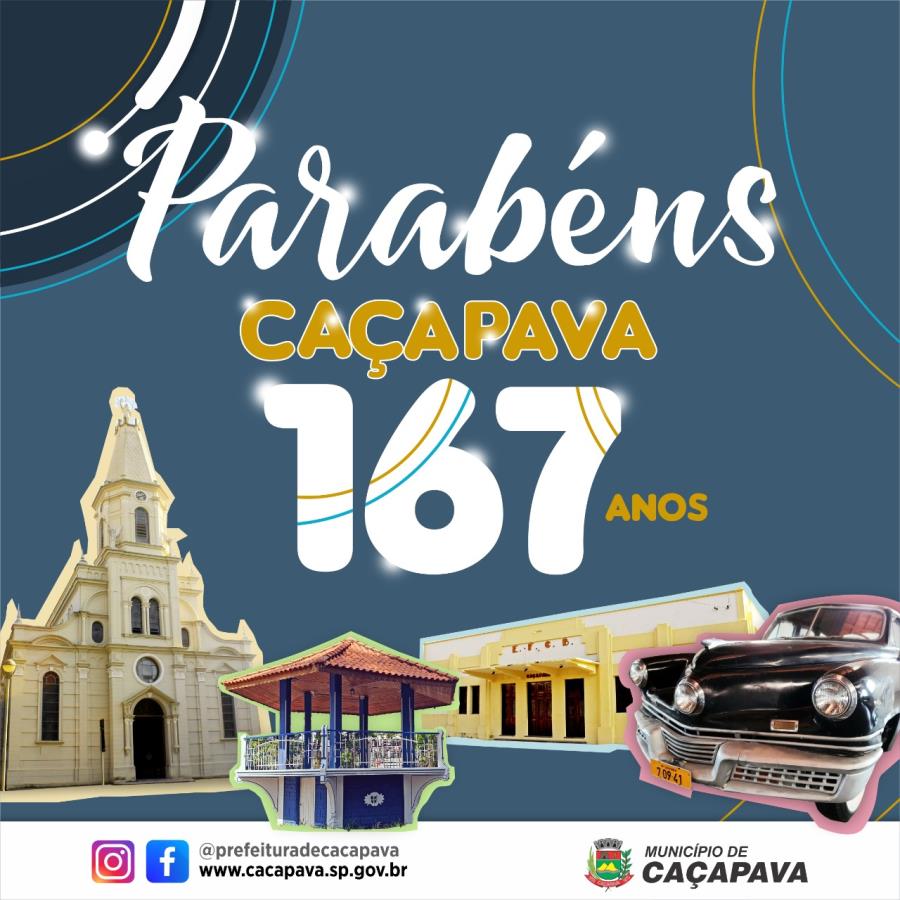 Aniversário de Caçapava é comemorado com Ato Cívico na Praça da Bandeira e Desfile na Avenida Manoel Inocêncio