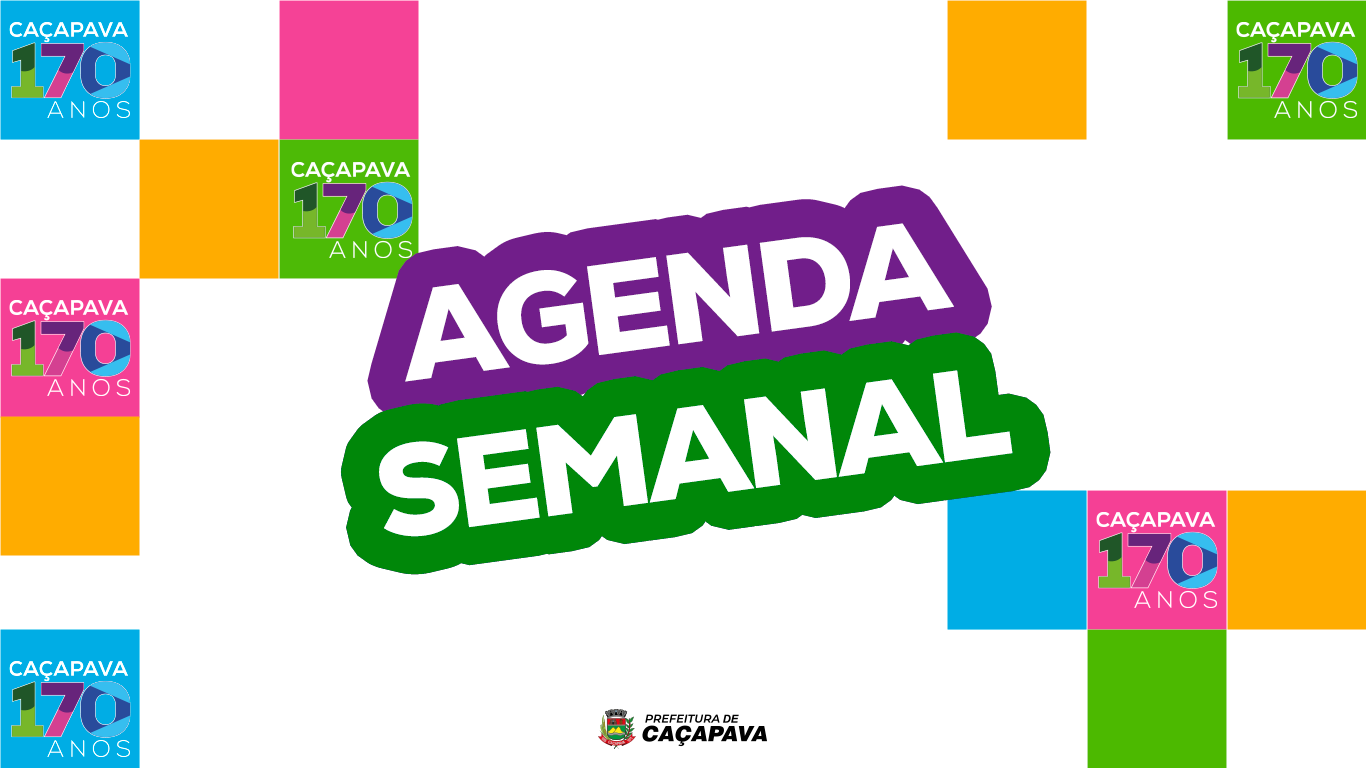 Agenda Semanal: Caçapava celebra 170 anos com programação especial