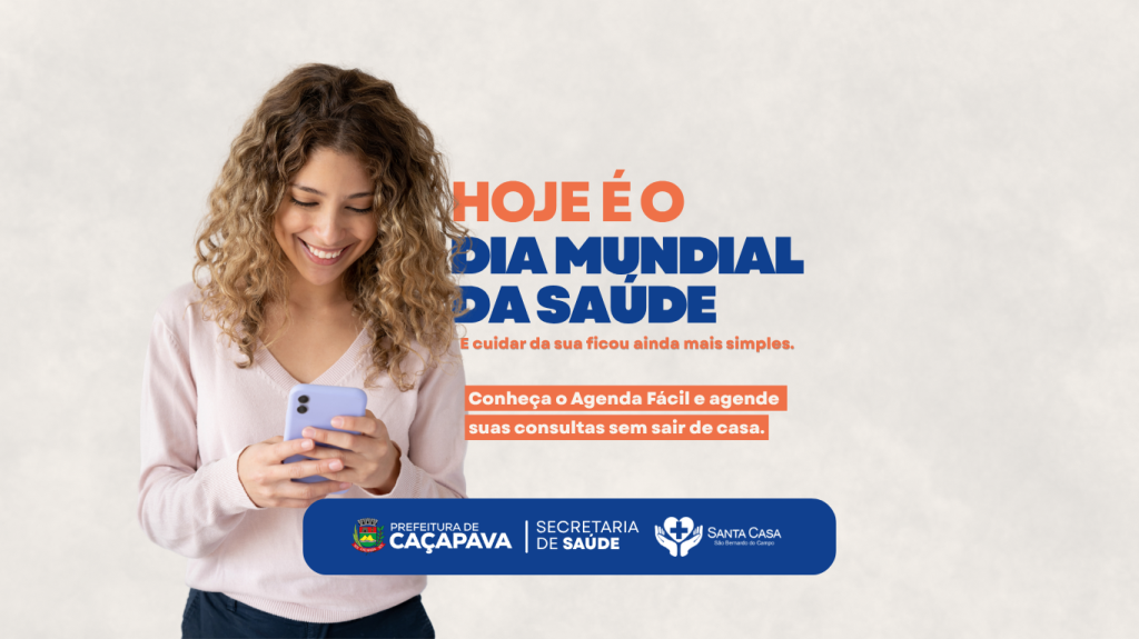 Dia Mundial da Saúde: conheça o portal Agenda Fácil