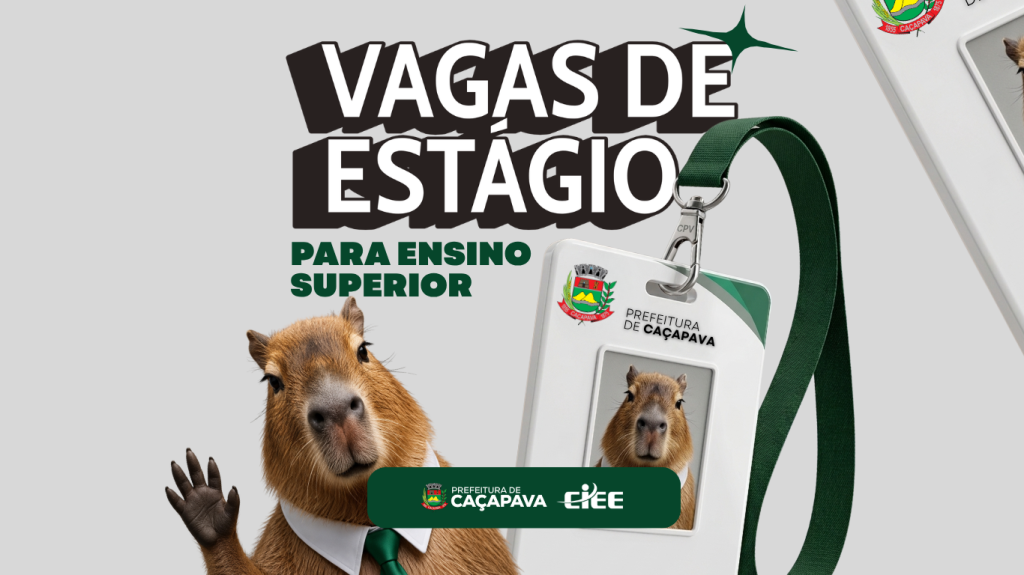 Prefeitura abre vagas de estágio nas áreas de Finanças e Gestão de Turismo