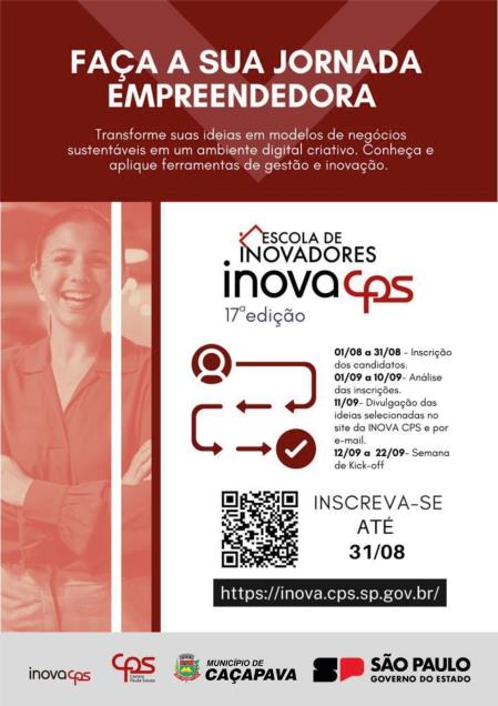Centro Paula Souza abre inscrições para Escola de Inovadores