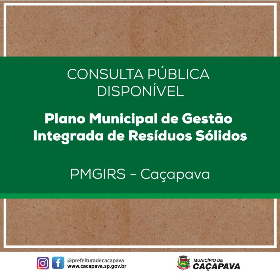 Relatório preliminar do Plano Municipal de Resíduos está disponível para consulta