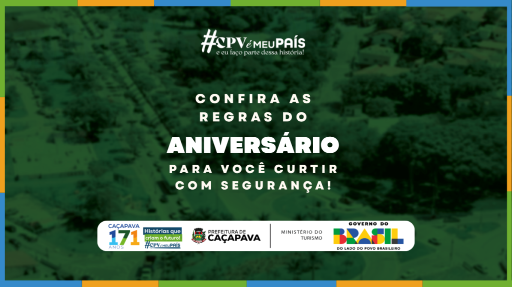 Aniversário da cidade: confira as orientações e regras para o evento