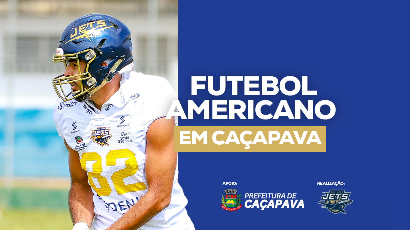 Futebol Americano: Caçapava sedia eventos inéditos