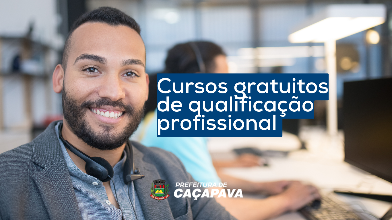 Caçapava recebe cursos gratuitos de qualificação profissional pelo QualificaSP