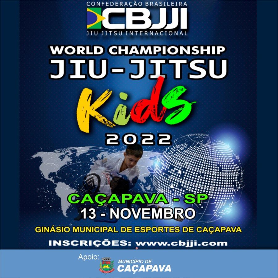 Ginásio Municipal de Esportes recebe campeonato de Jiu-Jitsu Kids neste domingo (13)