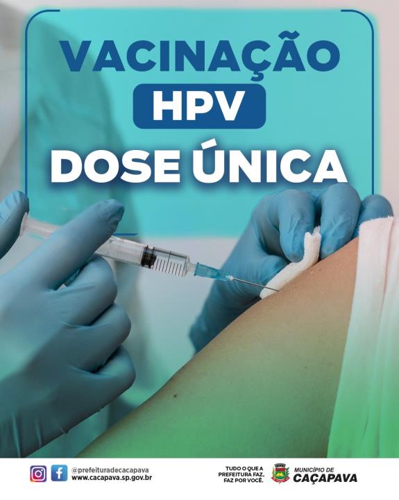 Vacina do HPV passa a ser aplicada em dose única para crianças de 9 a 14 anos