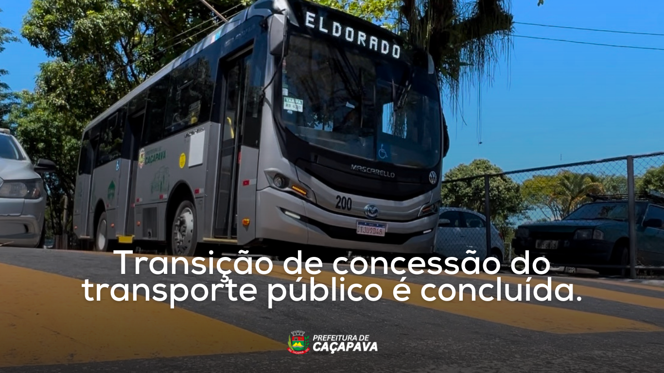 Concessão do transporte público é concluída e Caçapava recebe novos ônibus