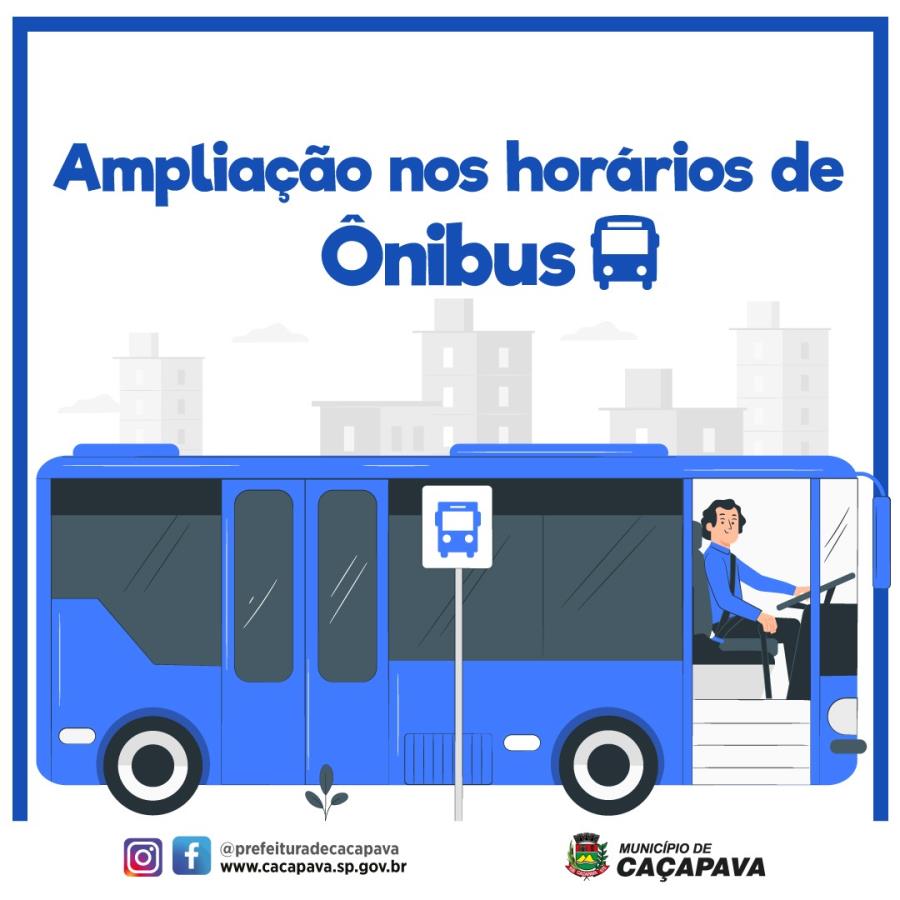 Secretaria de Defesa e Mobilidade Urbana informa ampliação de horários de ônibus