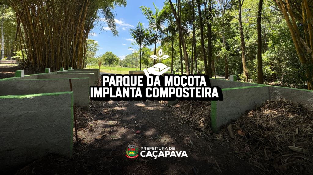 Parque da Moçota implanta composteira e amplia ações ambientais