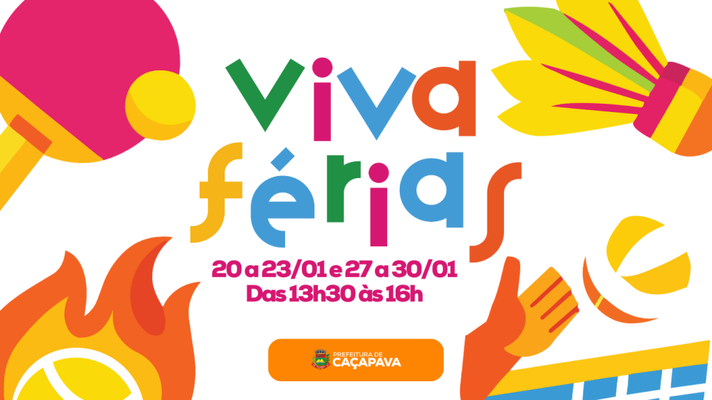 Programação gratuita de esporte e lazer com o Projeto Viva Férias