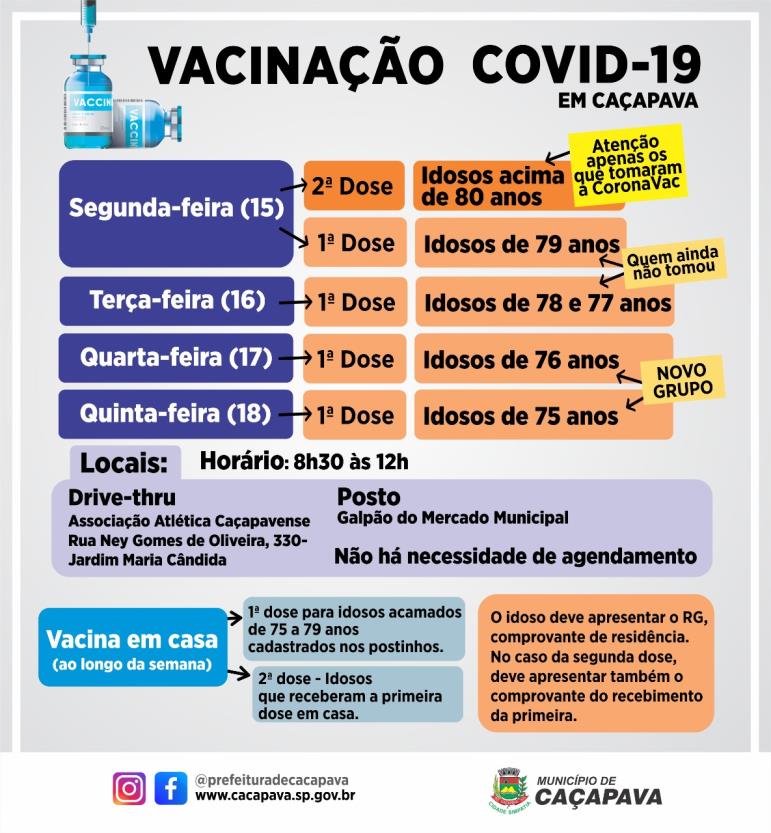 LAPÃO INICIOU NESTA SEGUNDA-FEIRA(1º), A VACINAÇÃO EM IDOSOS ACIMA