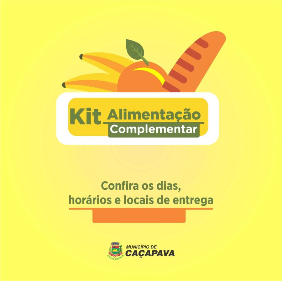 Kit alimentação complementar será entregue nesta quinta-feira, 02 de julho