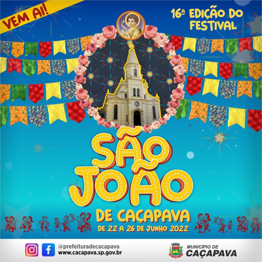 Prefeitura prepara São João de Caçapava e publica edital de credenciamento para organizações sociais