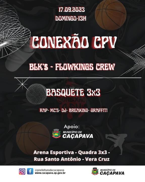 Arena Esportiva da Vera Cruz recebe evento de basquete 3x3 neste domingo