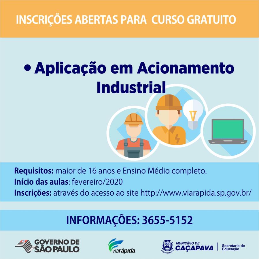 Caçapava oferece 60 vagas para curso gratuito na Unidade Móvel de Automação Industrial