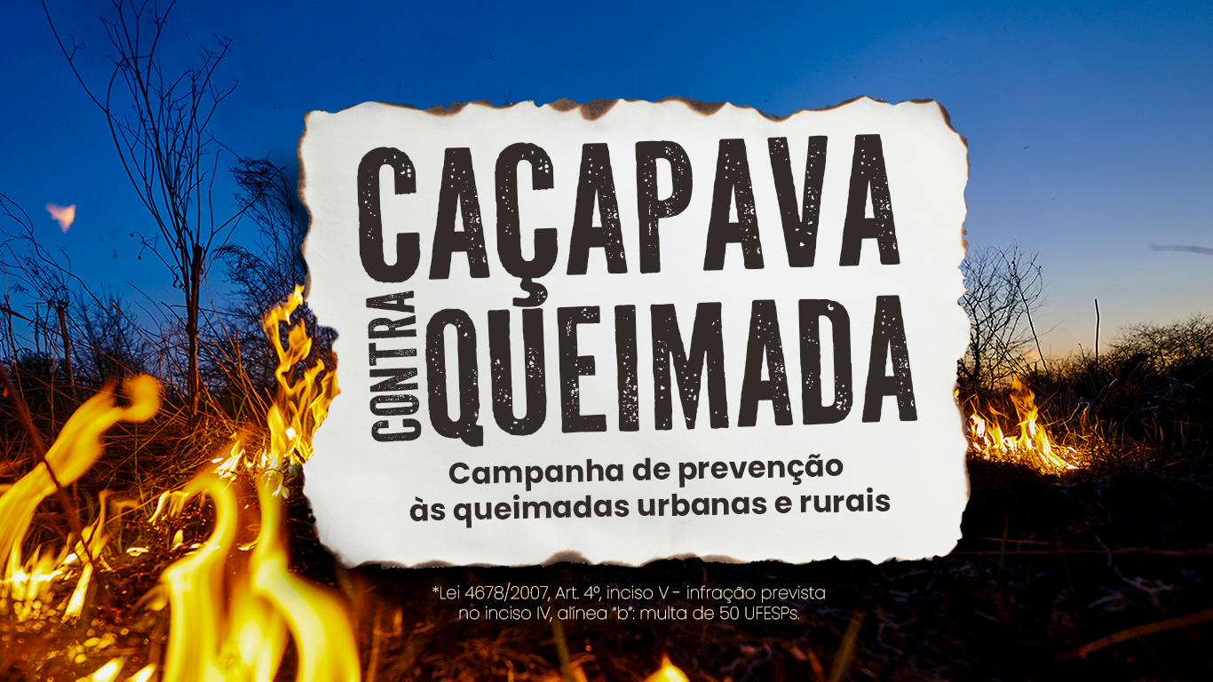 Defesa Civil reforça alerta sobre riscos de queimadas durante o período de estiagem