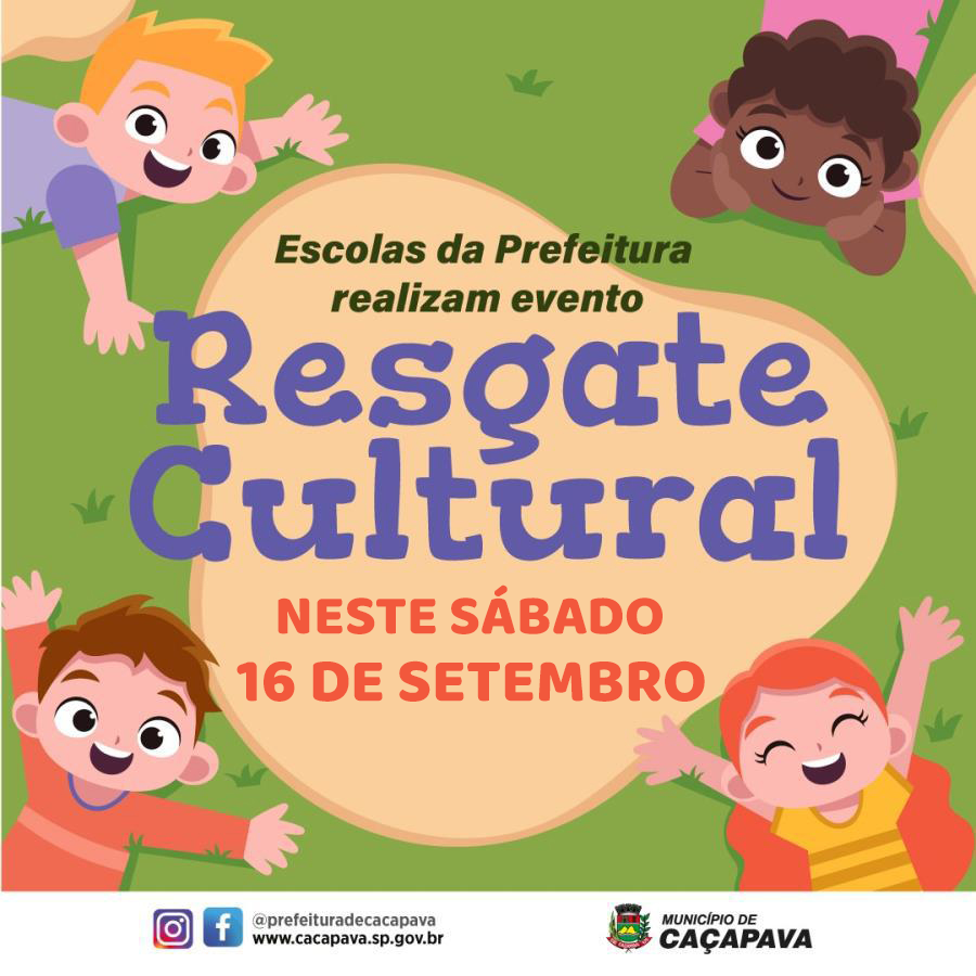 Escolas municipais realizam evento “Resgate Cultural” neste sábado (16)