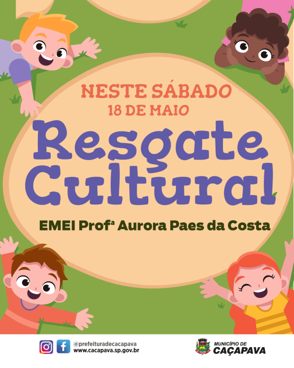 EMEI Profª Aurora Paes da Costa realiza resgate cultural neste sábado (18)