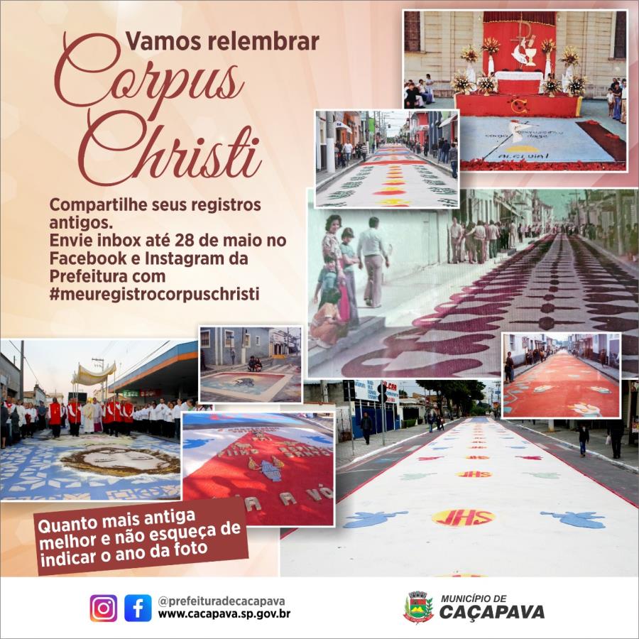 REGULAMENTO – Ação “Vamos relembrar Corpus Christi” 