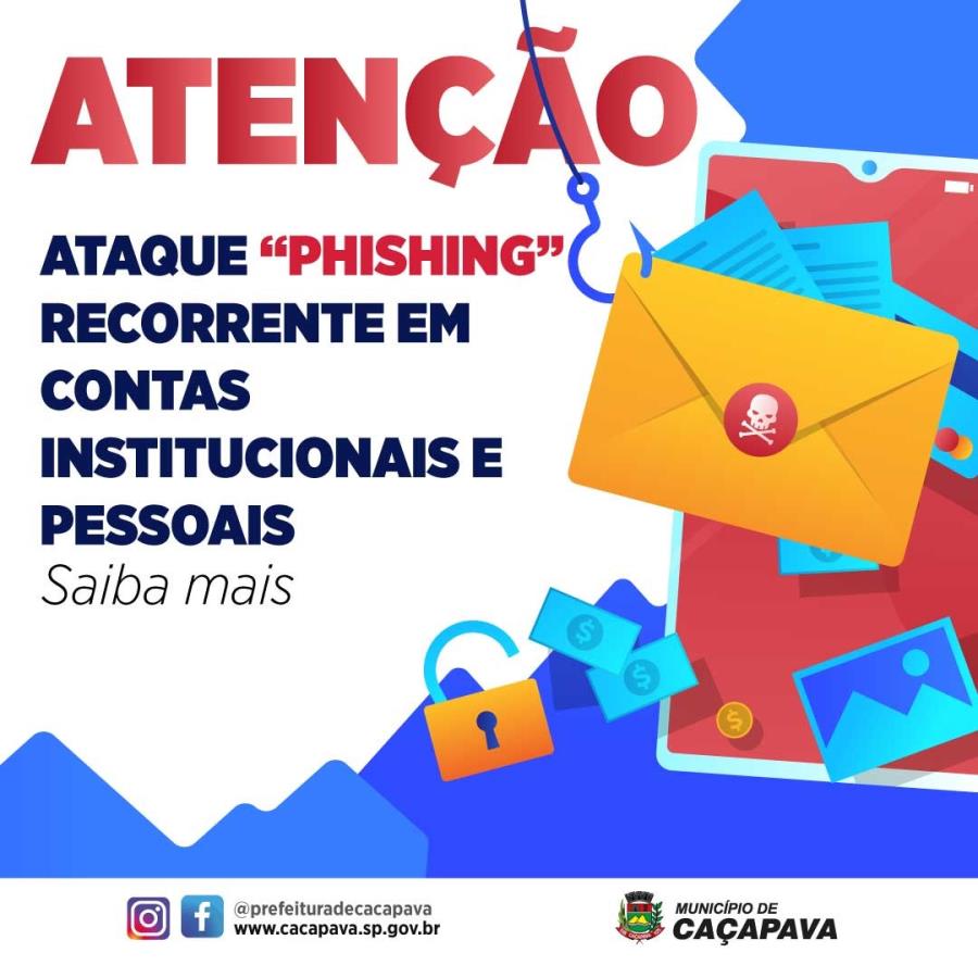 Prefeitura Municipal alerta sobre ataque “phishing”