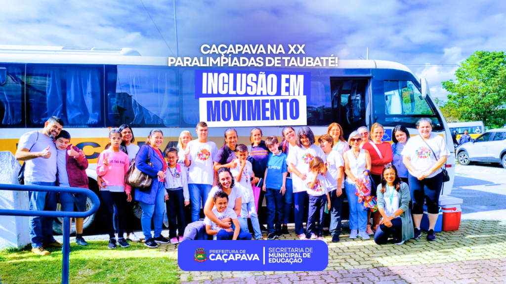 Caçapava participa da XX Paralimpíadas de Taubaté e conquista medalhas