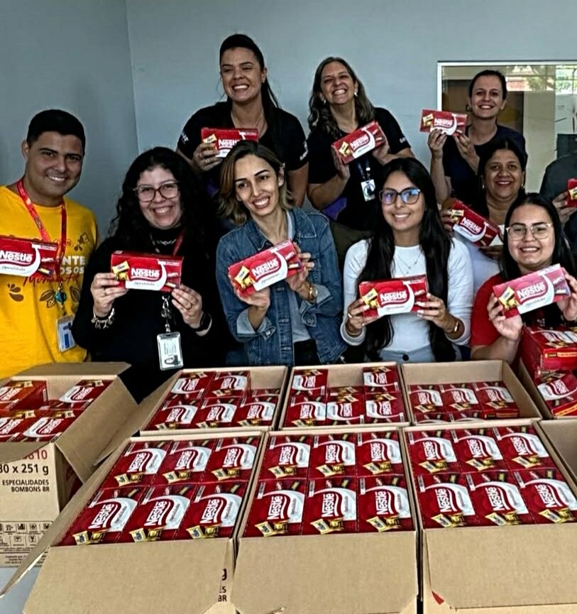 Fundo Social de Caçapava recebe doação de 1 mil chocolates